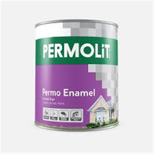 PERMOLİT PERMO ENEMAL SENTETİK YAĞLI BOYA 0,75 LT BEYAZ